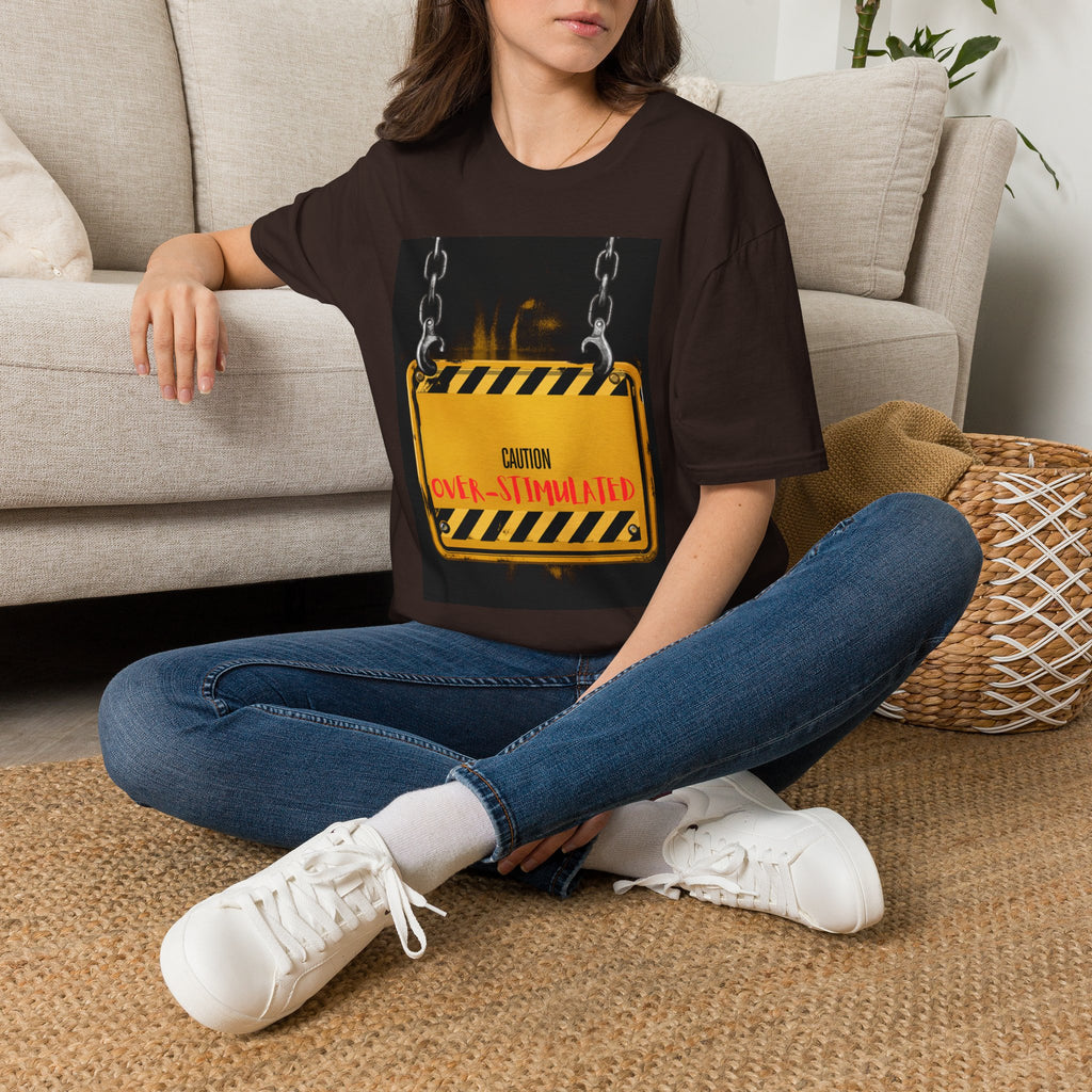 Caution: Over-Stimulated Graphic Tee