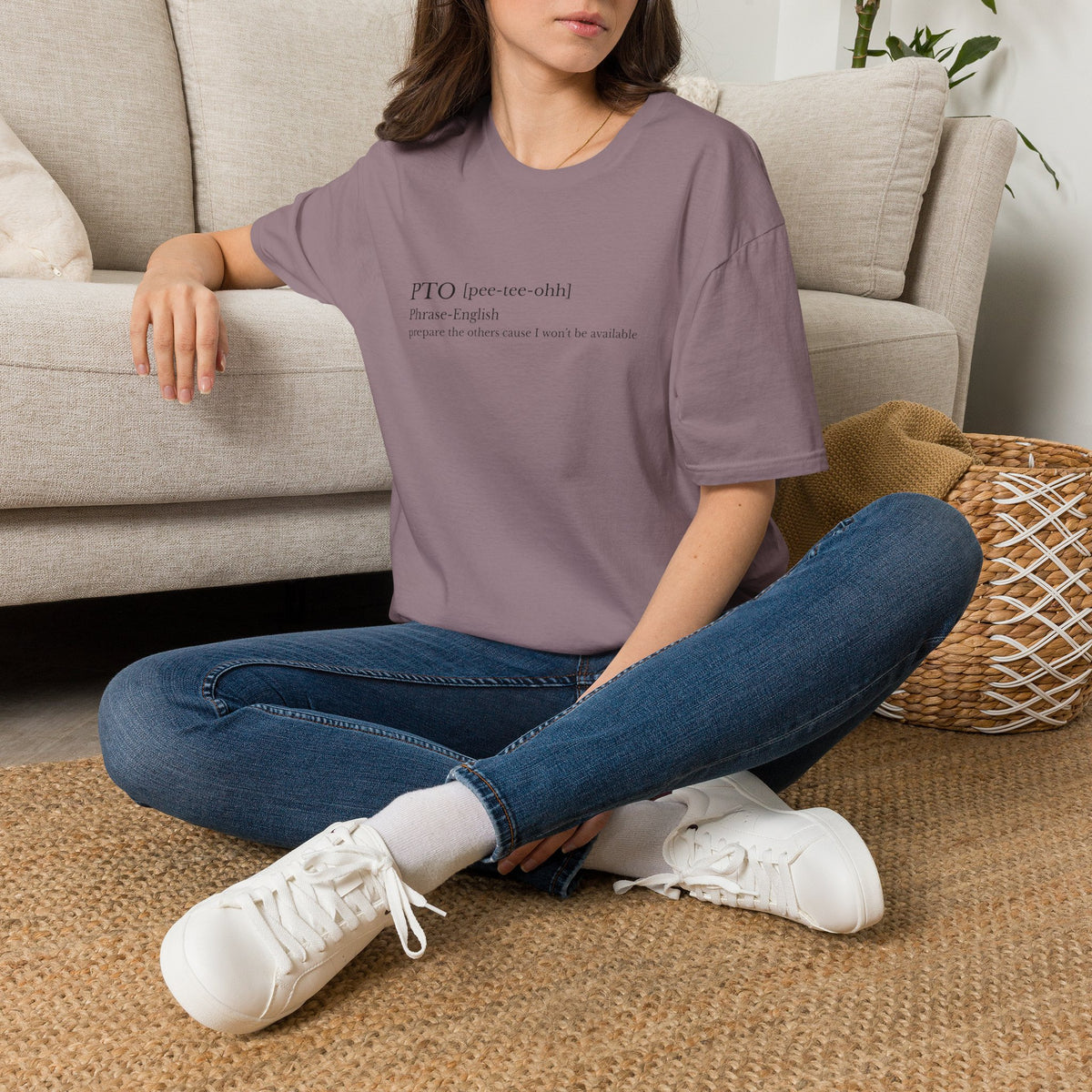 PTO Definition T-Shirt — Funny Vacation/Out-of-Office Tee for Workers
