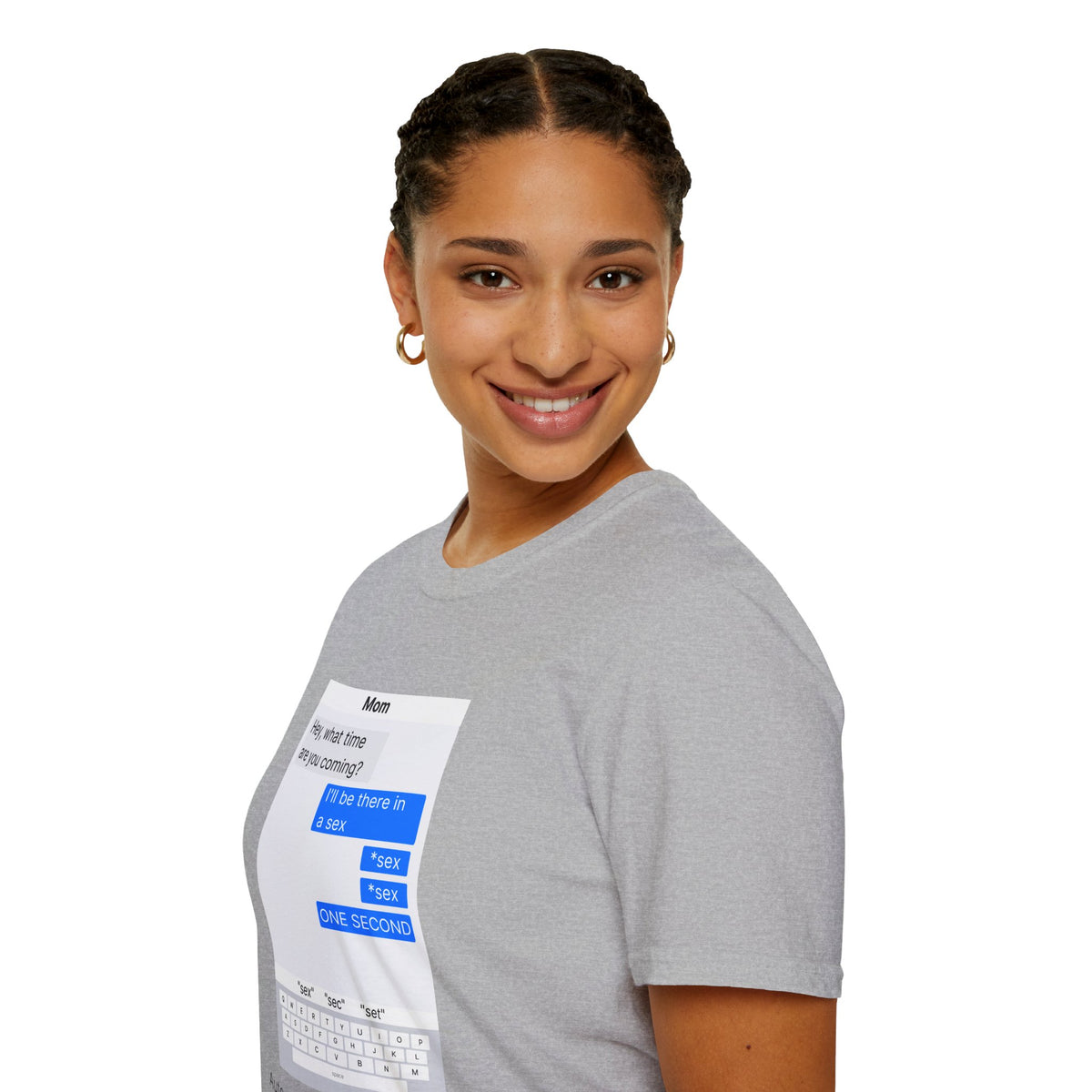 Autocorrect is my worst enemy T‑Shirt — Speech Bubble Graphic Tee