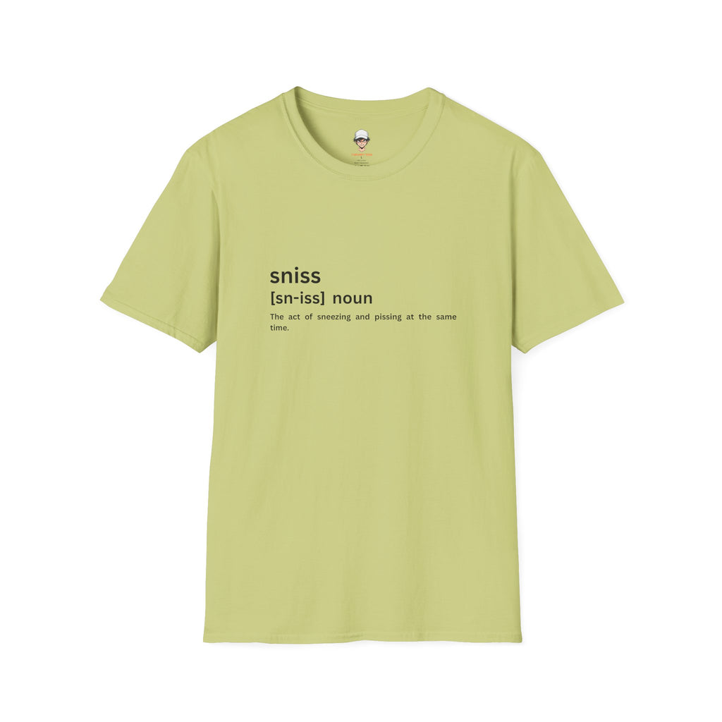 Sniss Definition T-Shirt — Funny ‘sniss’ Dictionary Tee