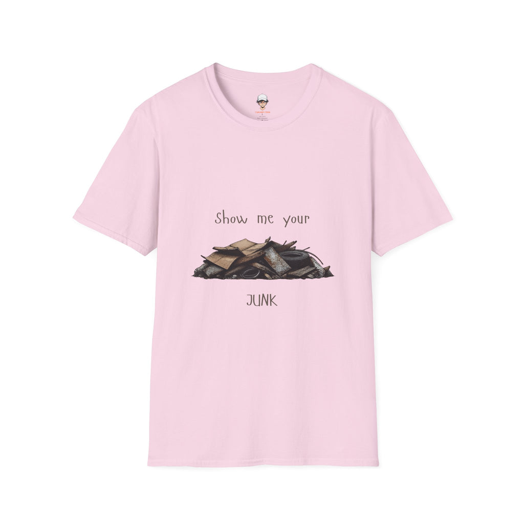"Show Me Your Junk" Vintage Car Parts Graphic Tee