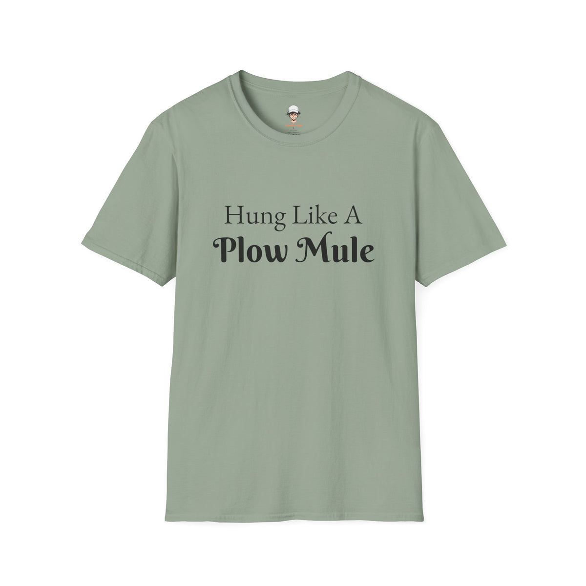 Hung Like A Plow Mule T-Shirt – Funny Farm & Country Humor Tee