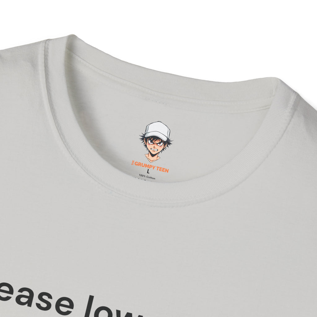 lower your expectations T-Shirt — Minimalist Slogan Tee