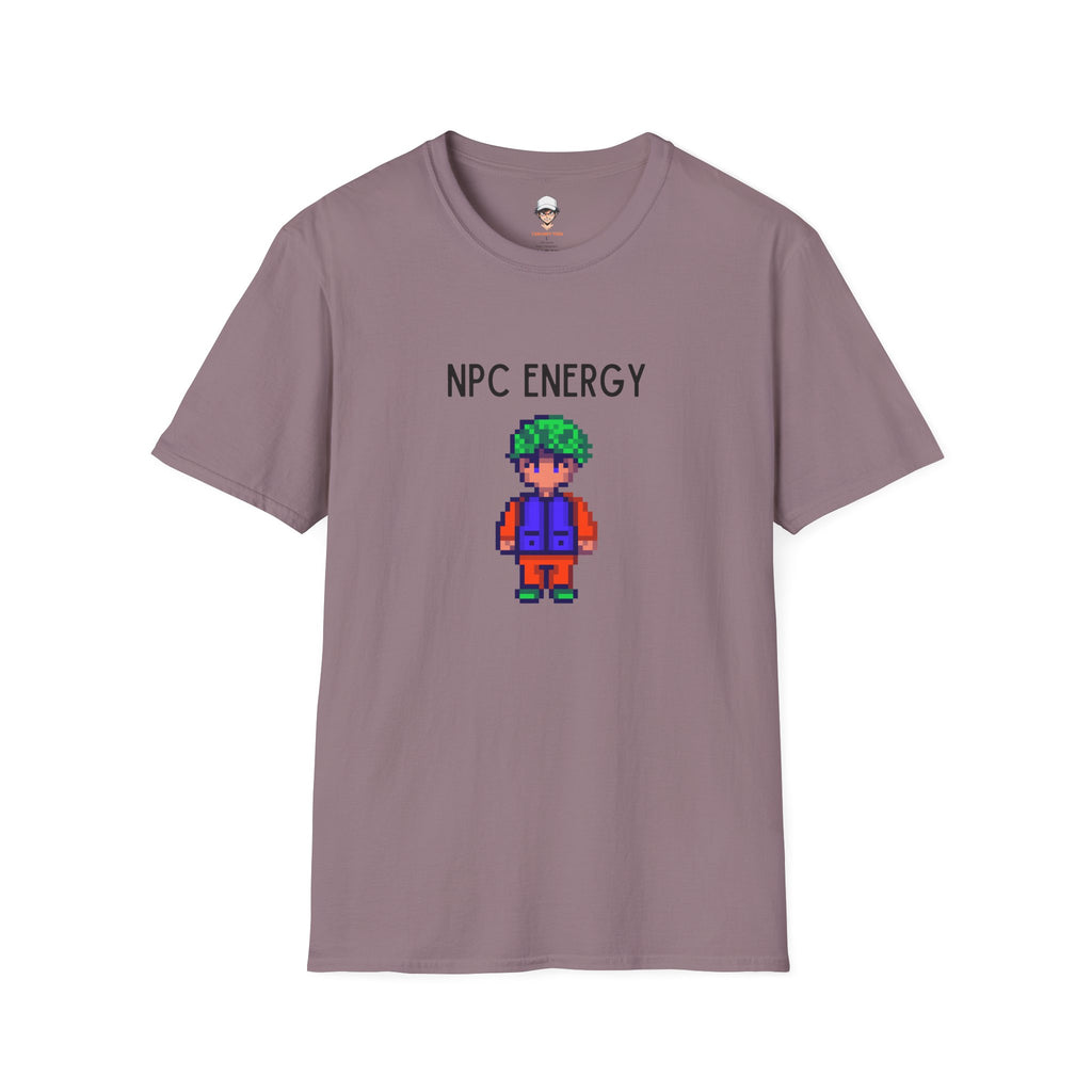 NPC Energy T‑Shirt — Retro Pixel Gamer Tee