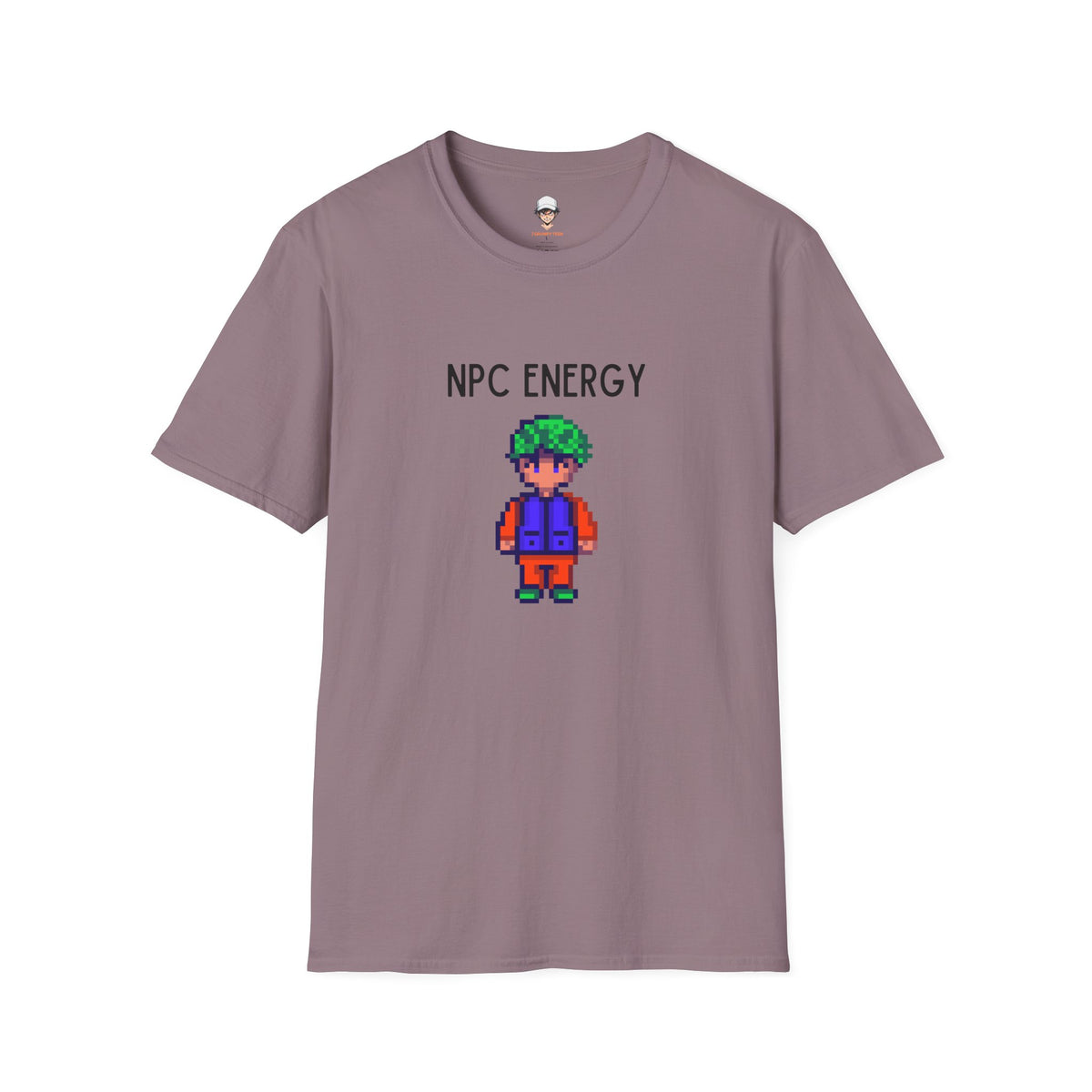 NPC Energy T‑Shirt — Retro Pixel Gamer Tee