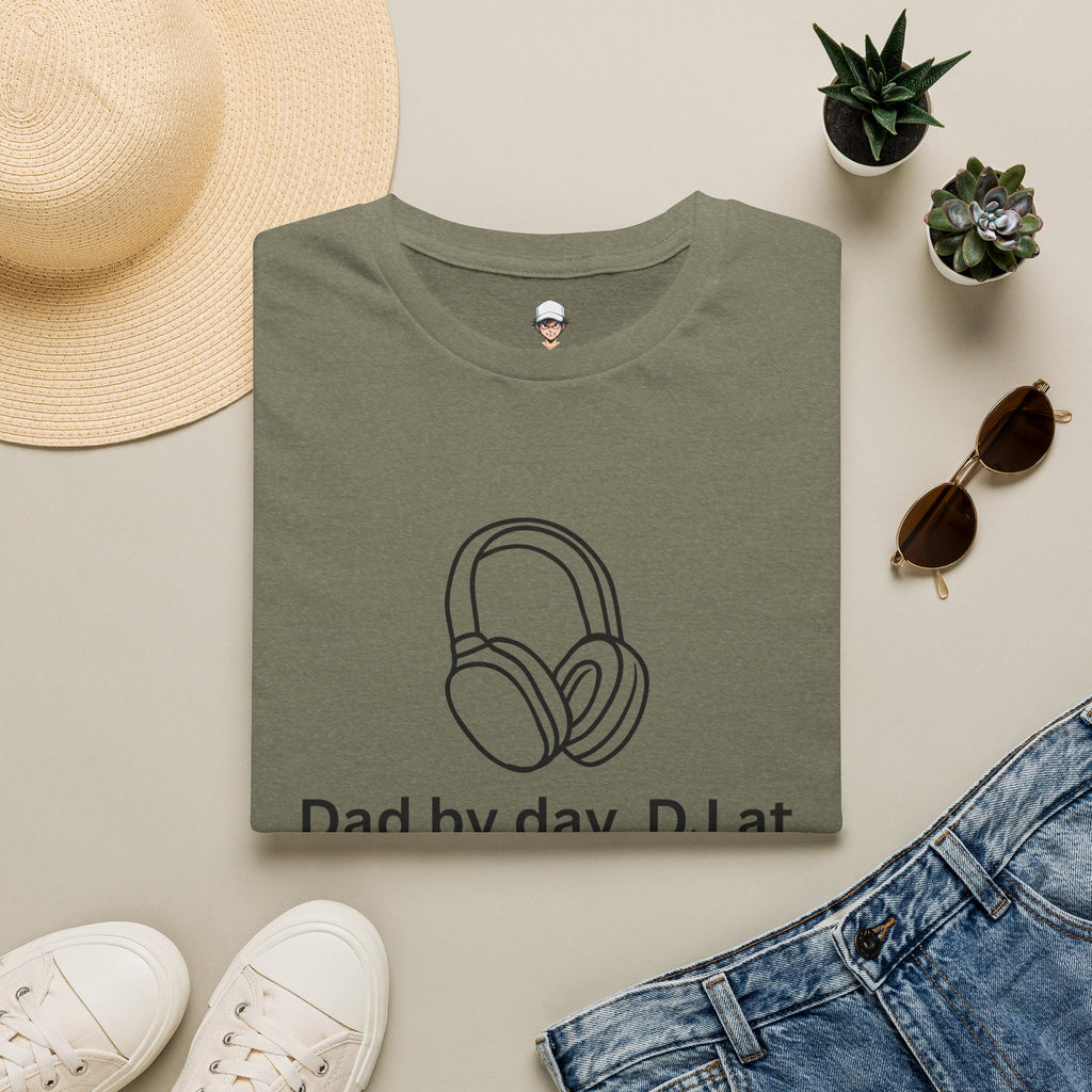 DJ Dad T‑Shirt — Headphones Graphic Tee