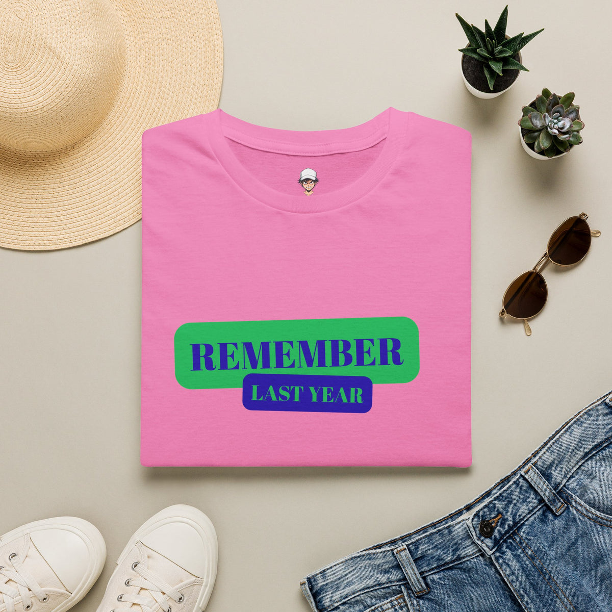 Remember Last Year T-Shirt — Retro Bold Graphic Tee