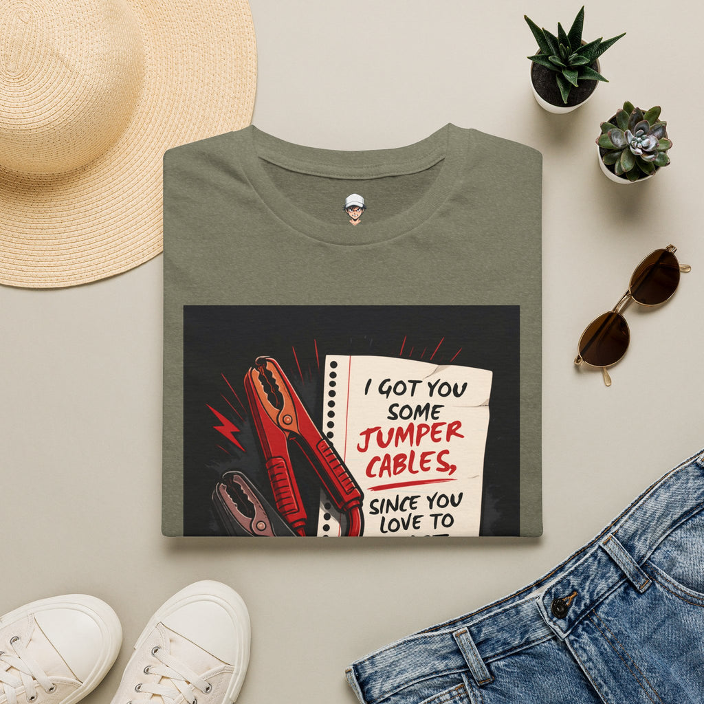 I Got You Some Jumper Cables Since You Love To Start Shit.(Funny Relationship Quote)