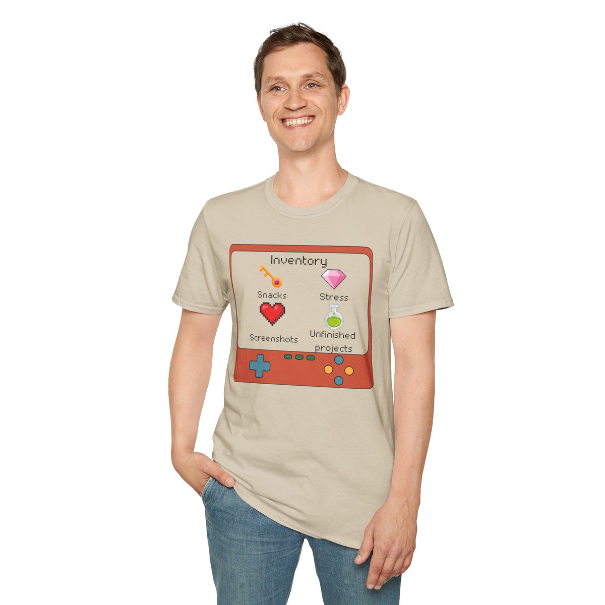 Gaming Inventory T-Shirt — Graphic Tee