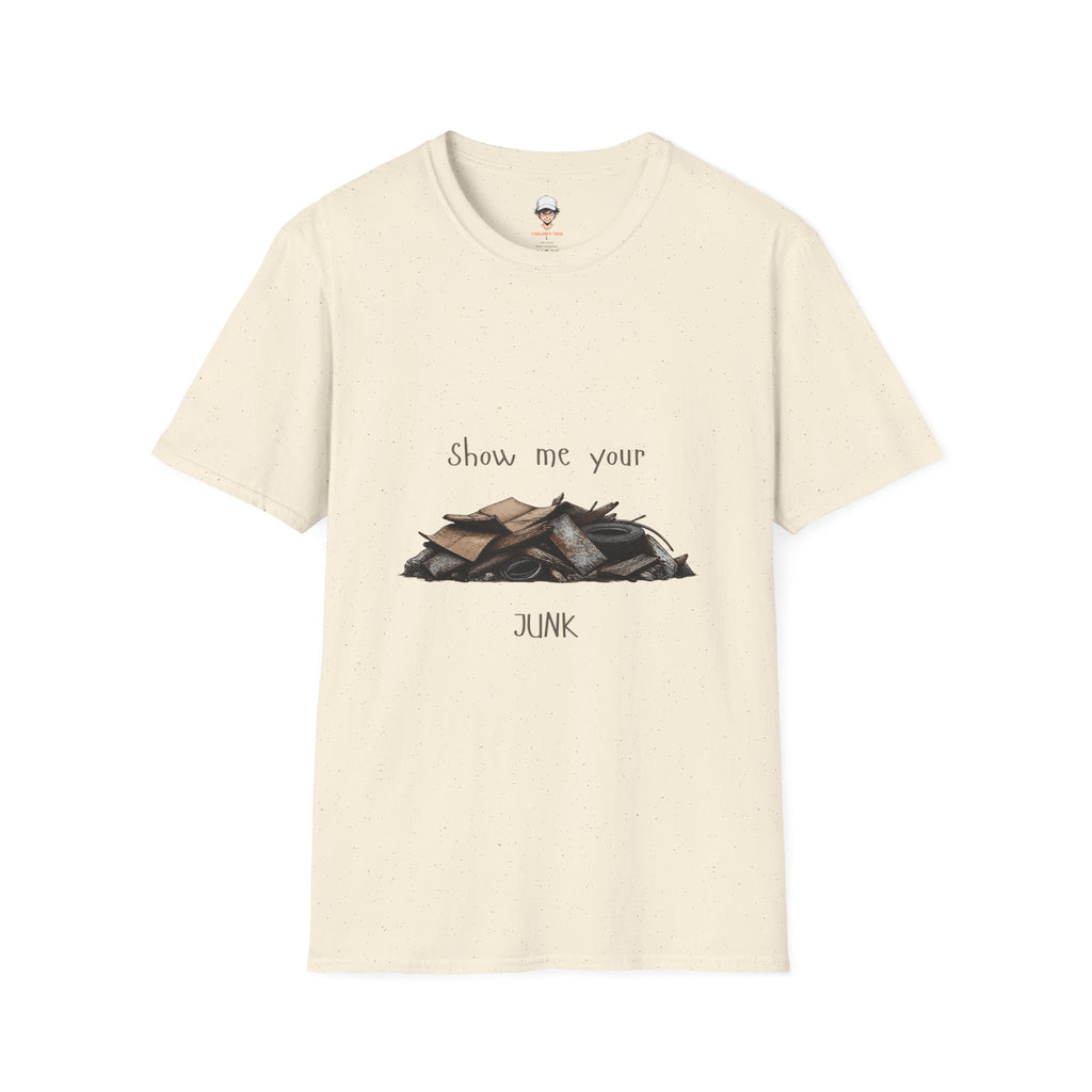 "Show Me Your Junk" Vintage Car Parts Graphic Tee