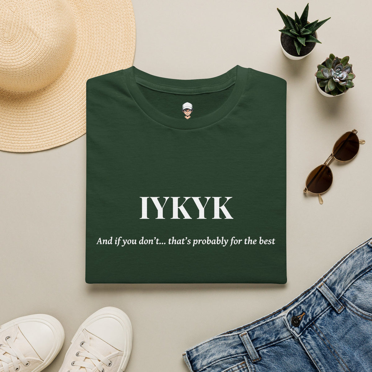 IYKYK T-Shirt Minimal Graphic Tee