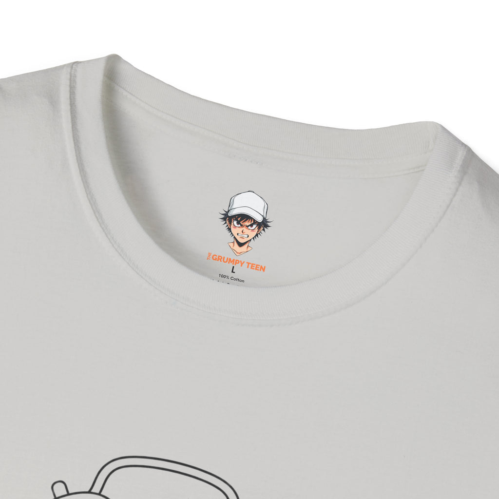 Monday Handled T-Shirt — Funny Broken Alarm Clock Tee for Workweek Vibes