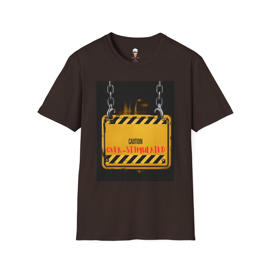 Caution: Over-Stimulated Graphic Tee