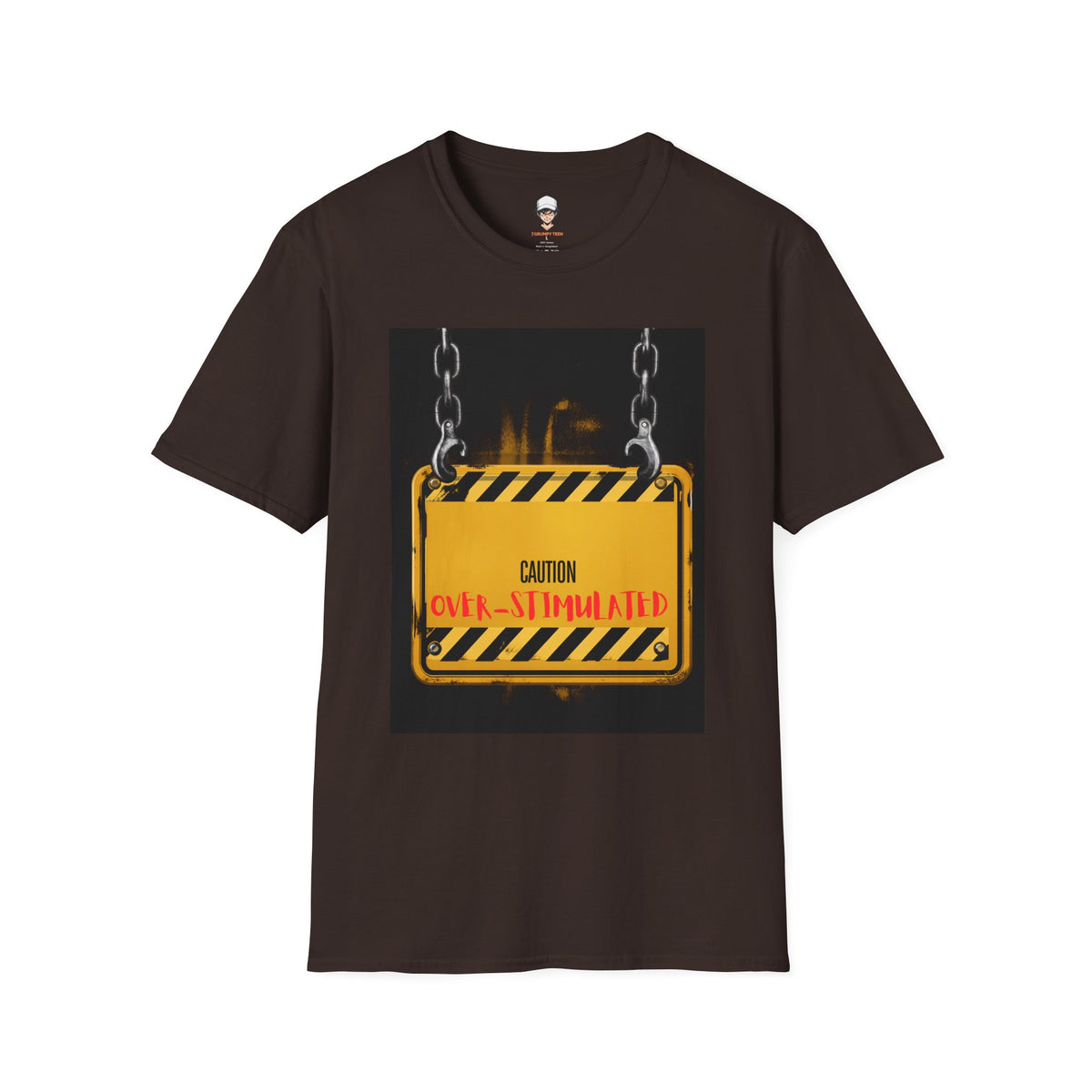 Caution: Over-Stimulated Graphic Tee