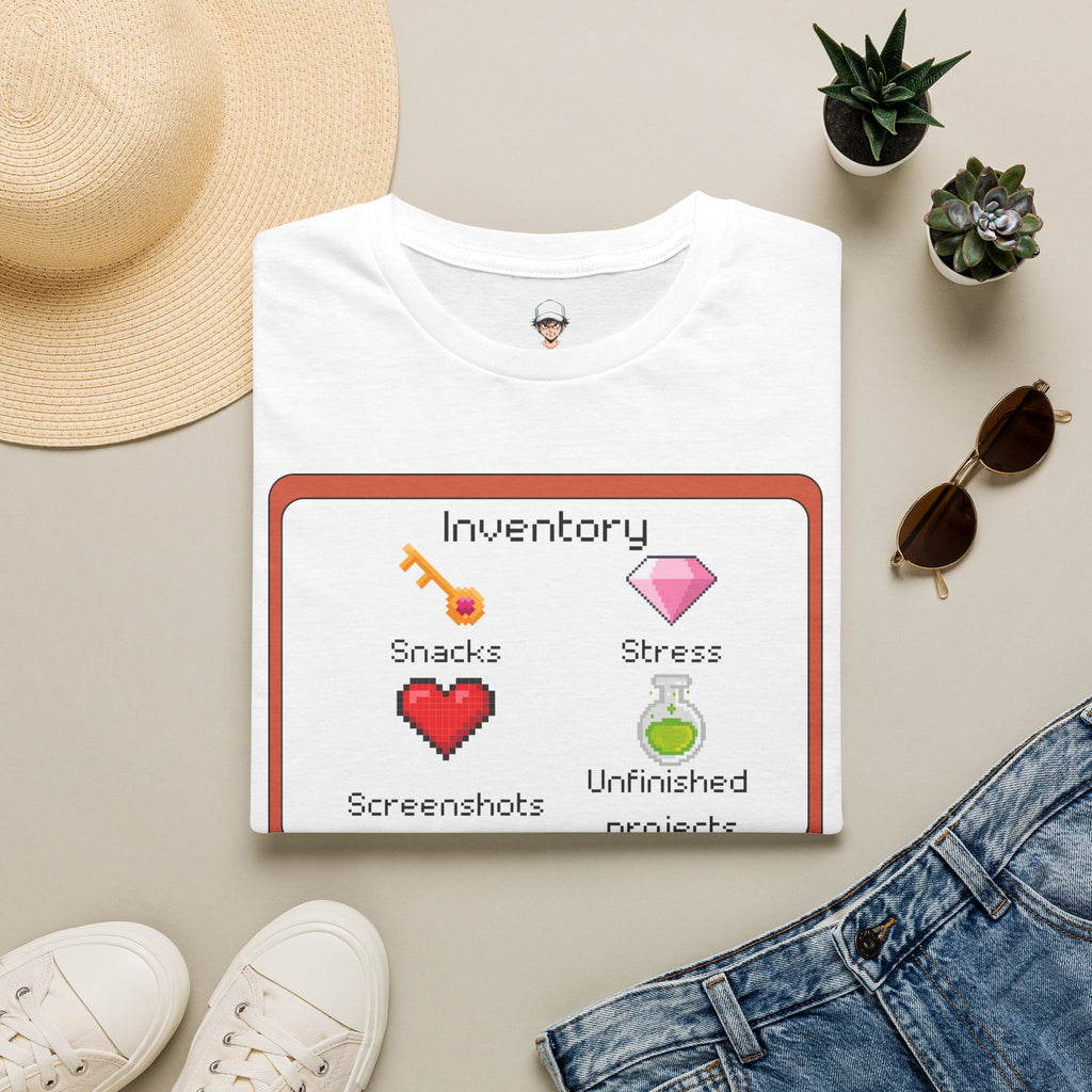 Gaming Inventory T-Shirt — Graphic Tee