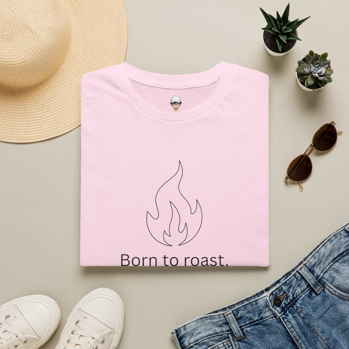 Born to Roast T-Shirt — Funny / Sarcastic Roast Graphic Tee