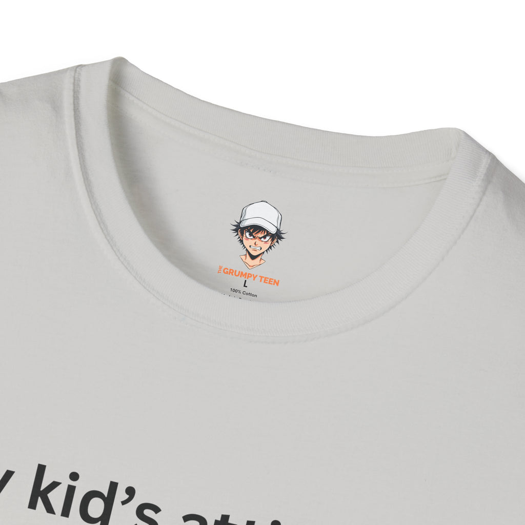 T-Shirt — "My kid’s attitude? Learned from me." Funny Parent Tee