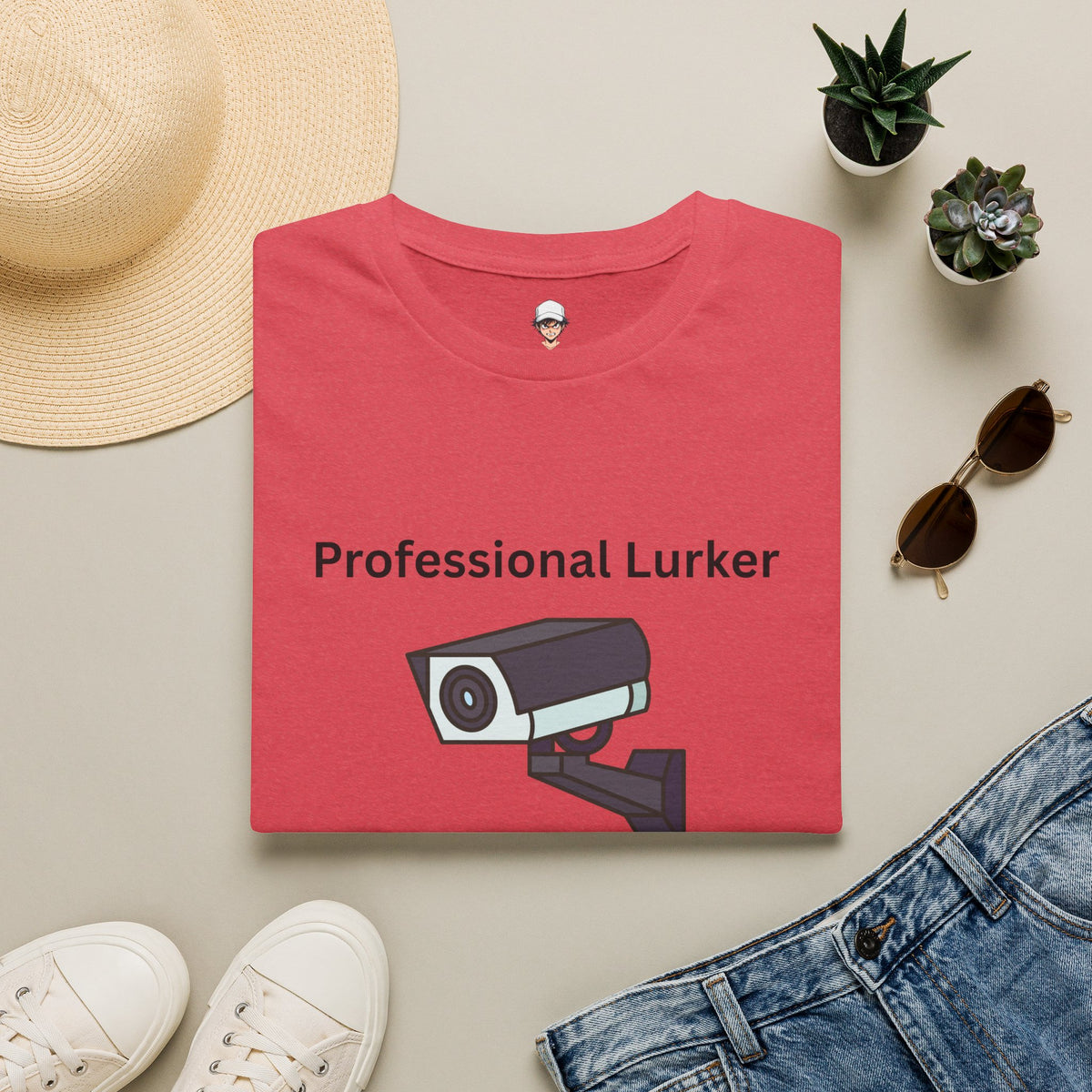 Professional Lurker T-Shirt — Security Camera Tee