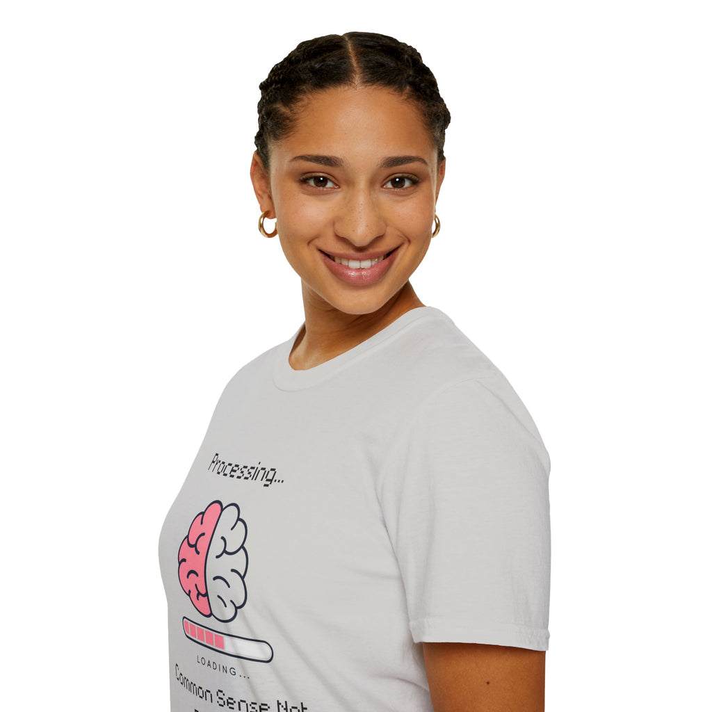 Common Sense Not Detected T-Shirt — Funny Tech Tee