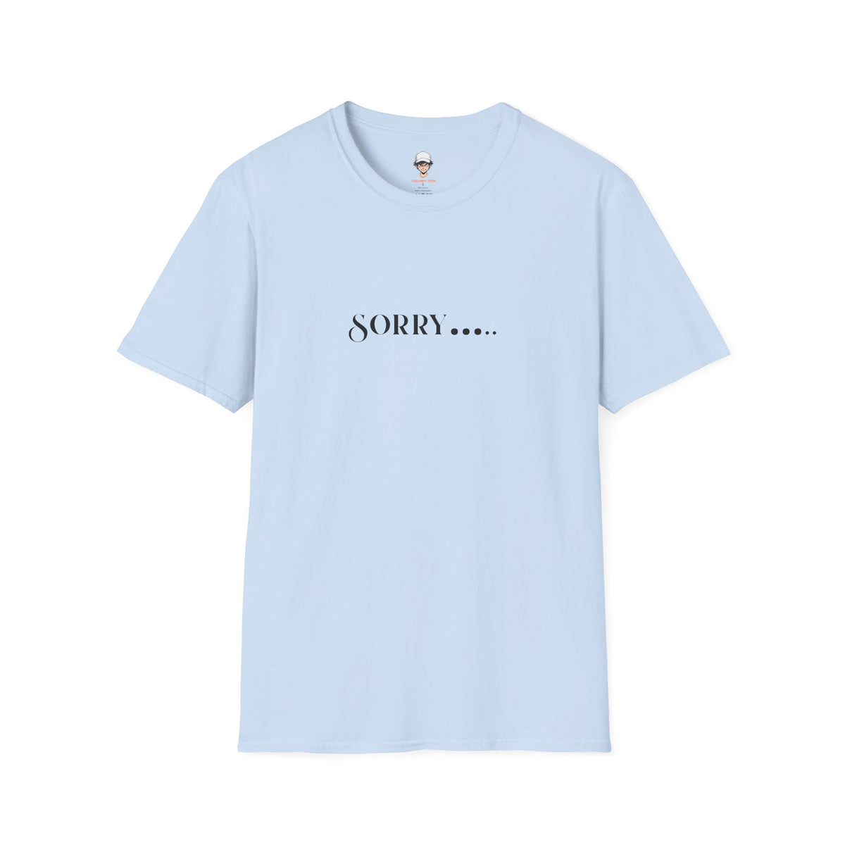 Sorry.... T-Shirt — Minimalist Apology Graphic Tee