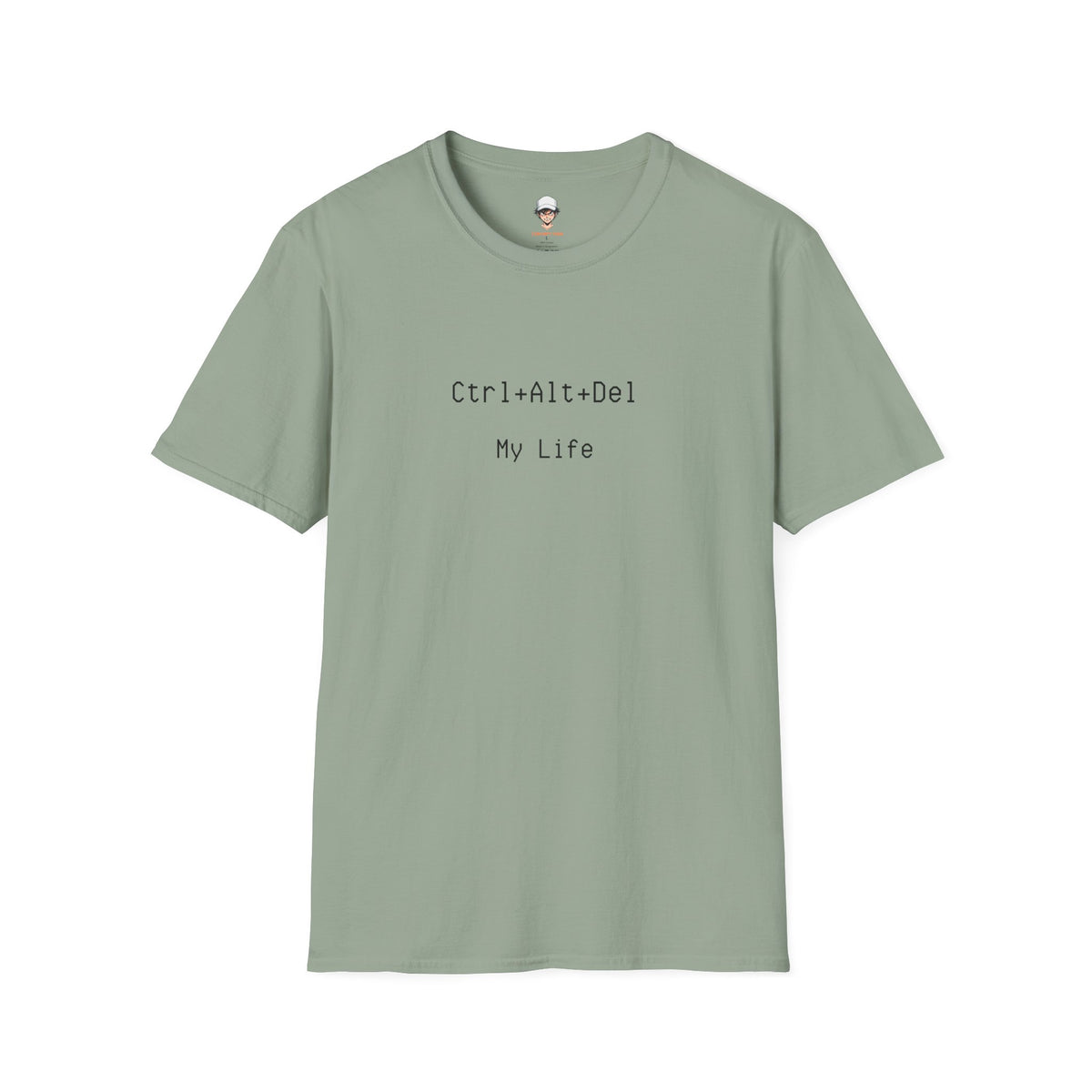 Ctrl+Alt+Del My Life T-Shirt — Minimal Tech Graphic Tee