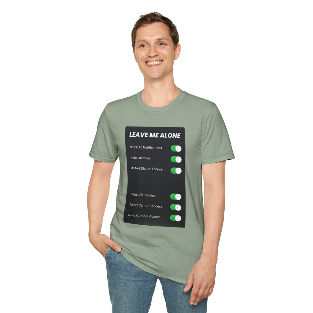 Leave Me Alone T-Shirt — 'Do Not Disturb Forever' Graphic Tee