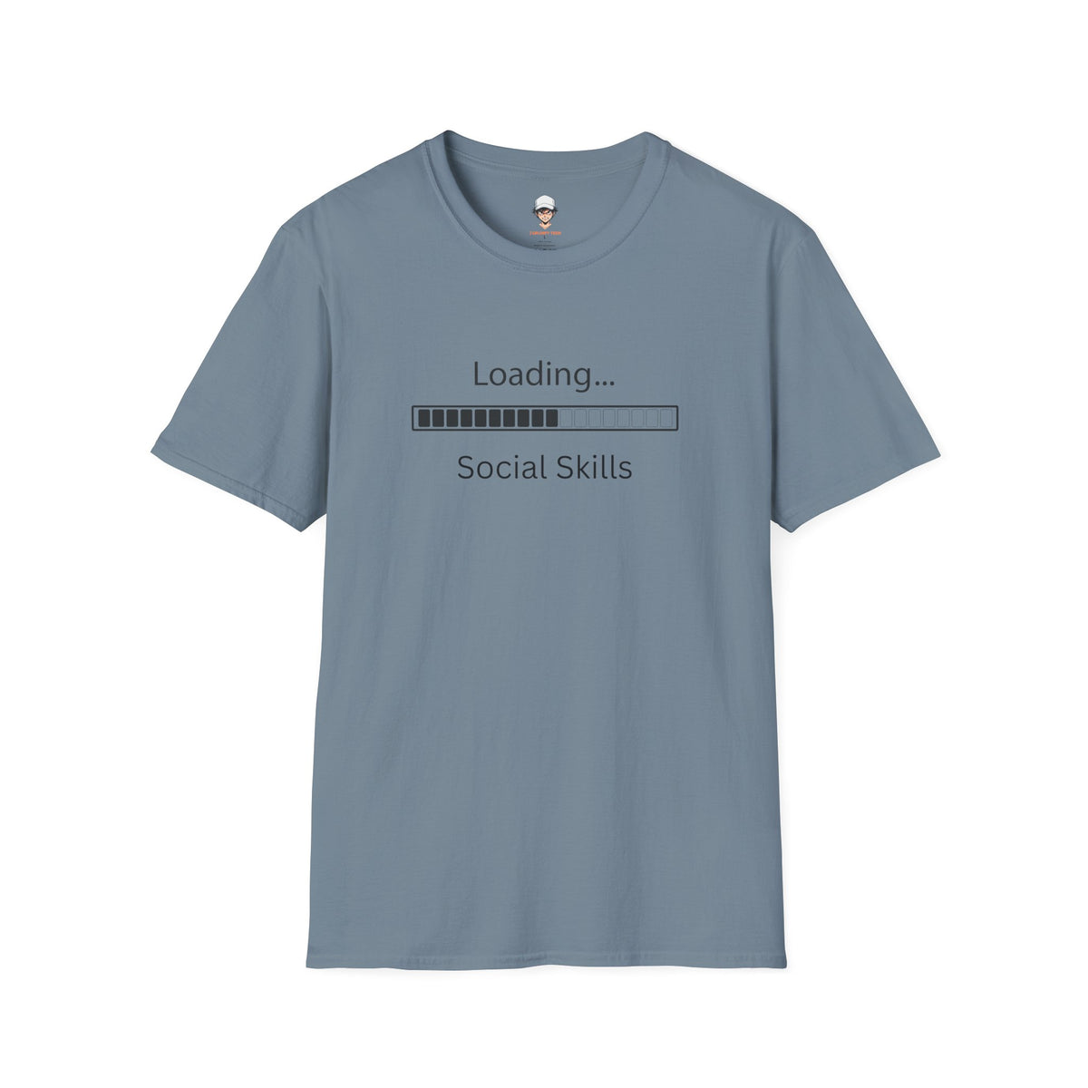 Loading Social Skills T-Shirt — Funny Introvert Shirt, Social Anxiety Humor Tee