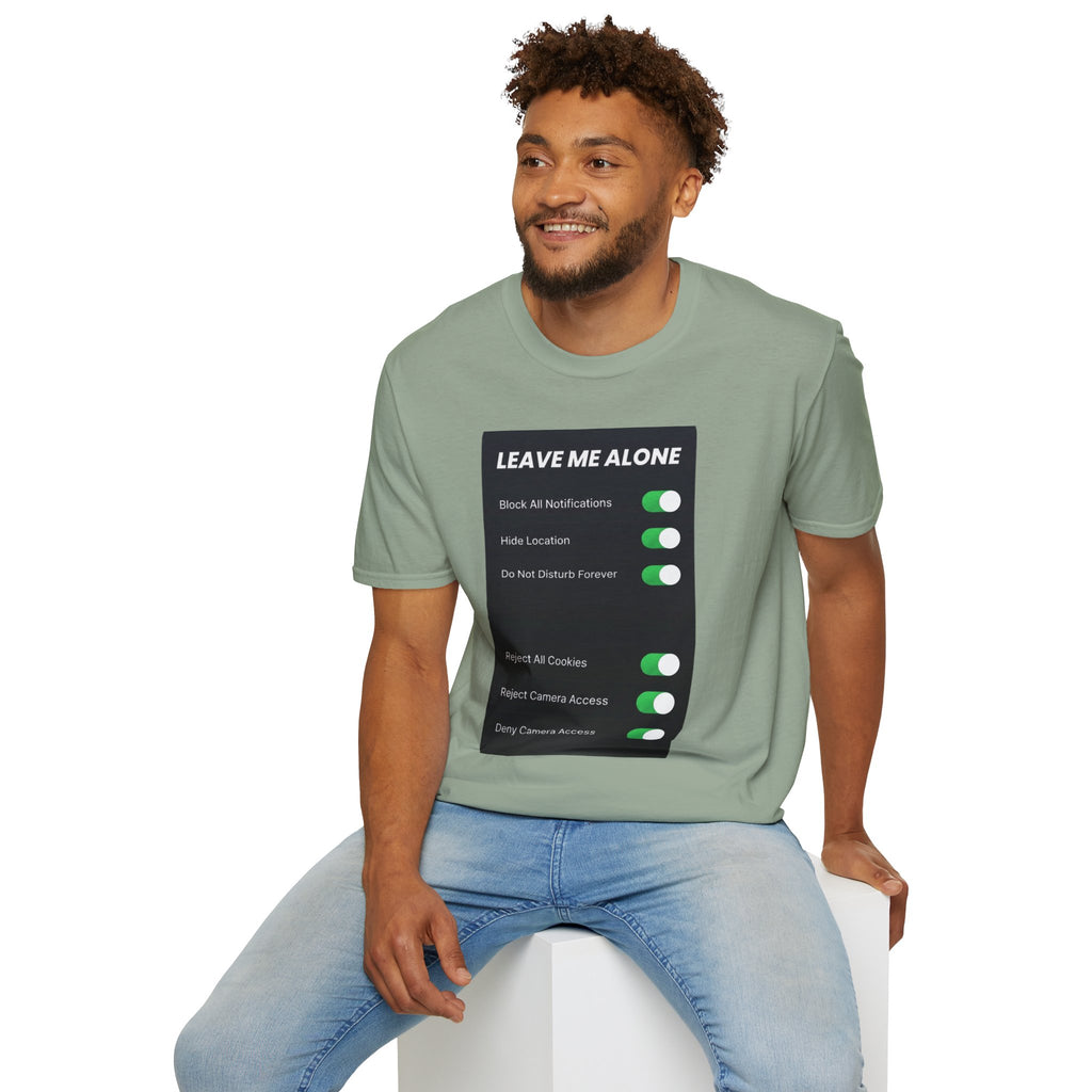 Leave Me Alone T-Shirt — 'Do Not Disturb Forever' Graphic Tee