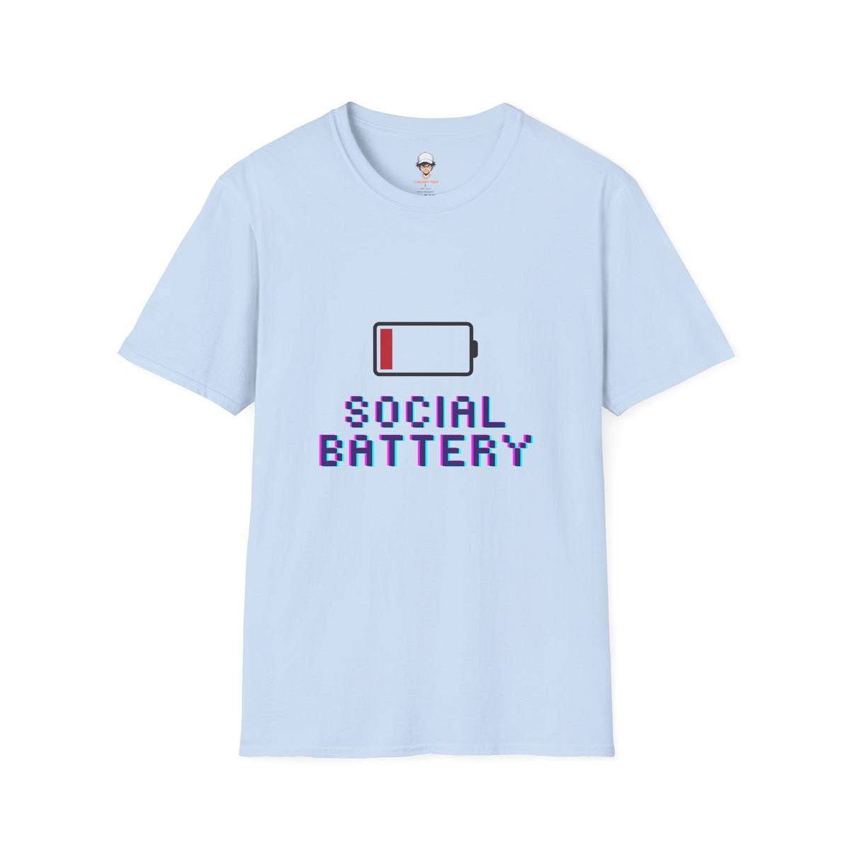 Low Social Battery T-Shirt — Tee for Introverts