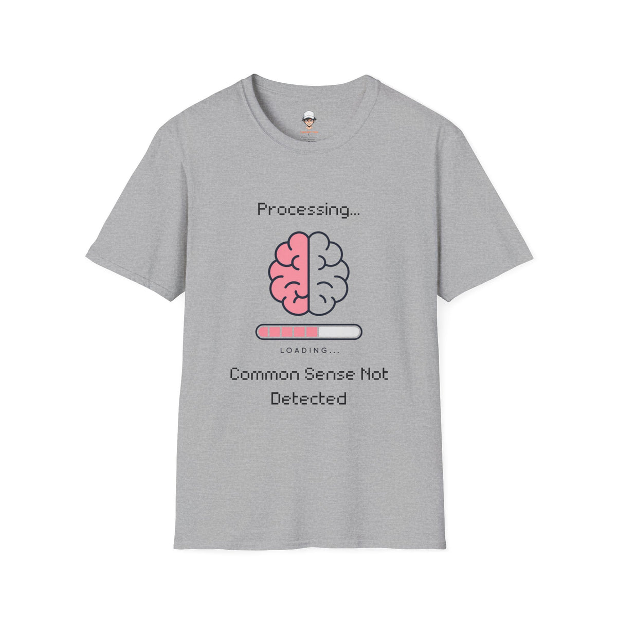Common Sense Not Detected T-Shirt — Funny Tech Tee