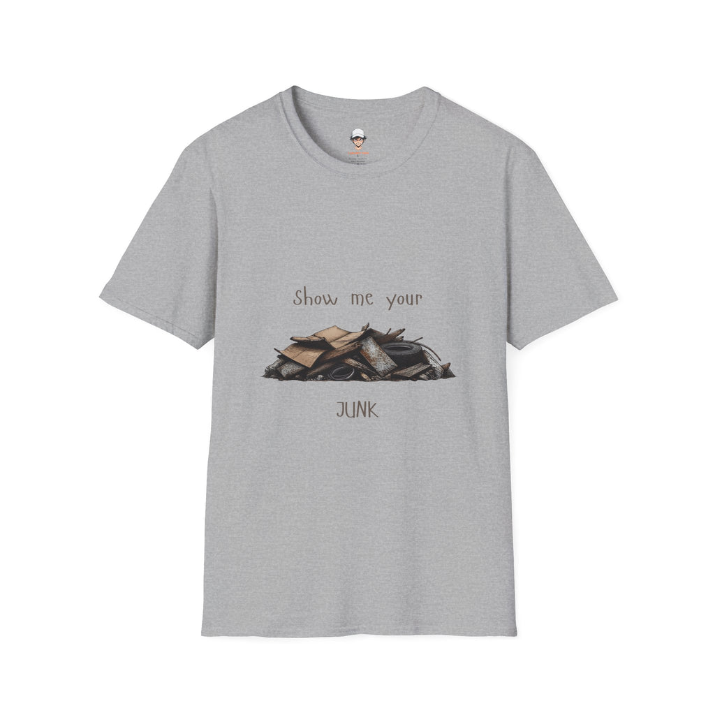 "Show Me Your Junk" Vintage Car Parts Graphic Tee