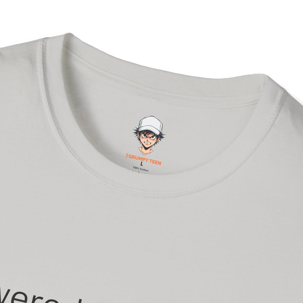 Powered by eyerolls T-Shirt — Minimalist Graphic Tee