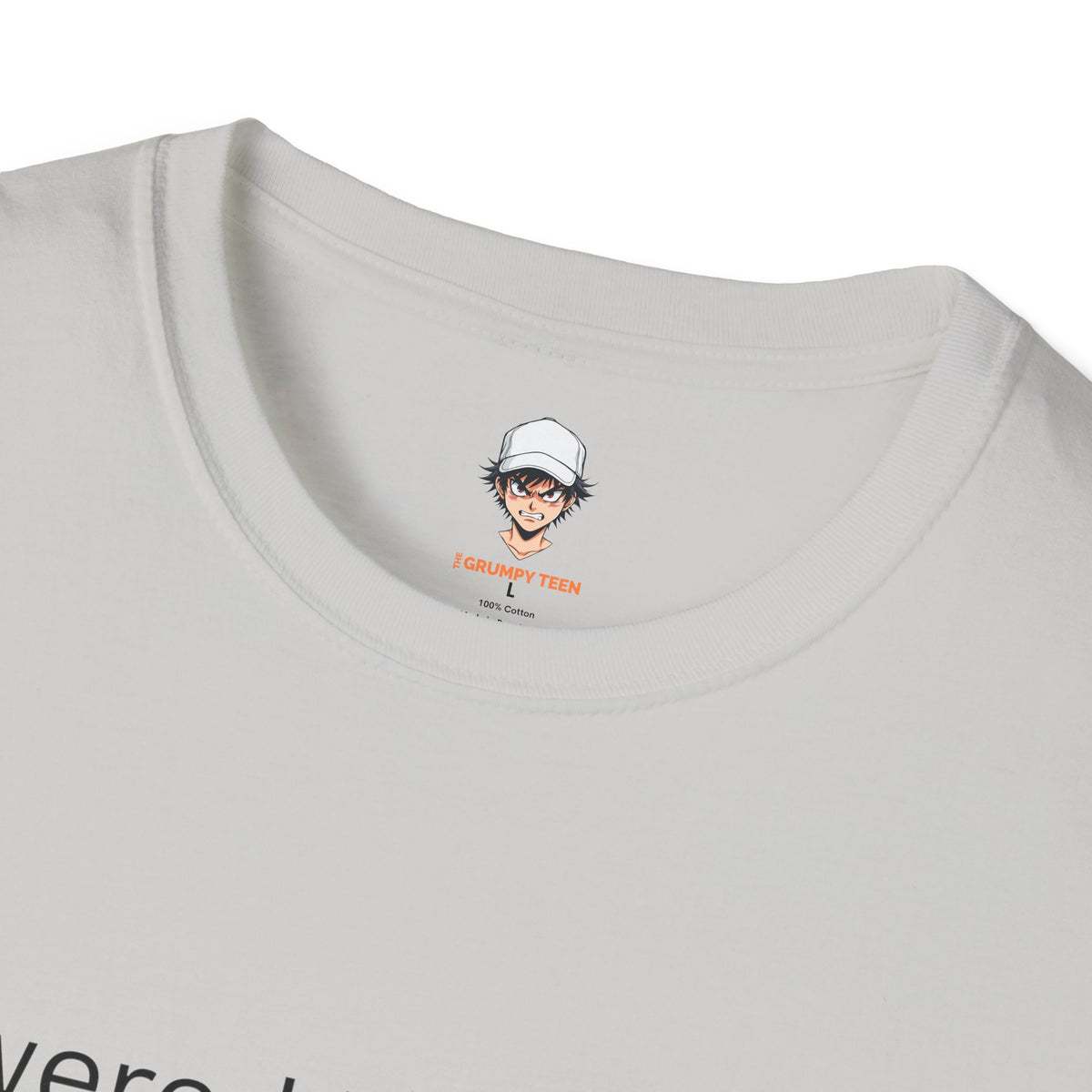 Powered by eyerolls T-Shirt — Minimalist Graphic Tee