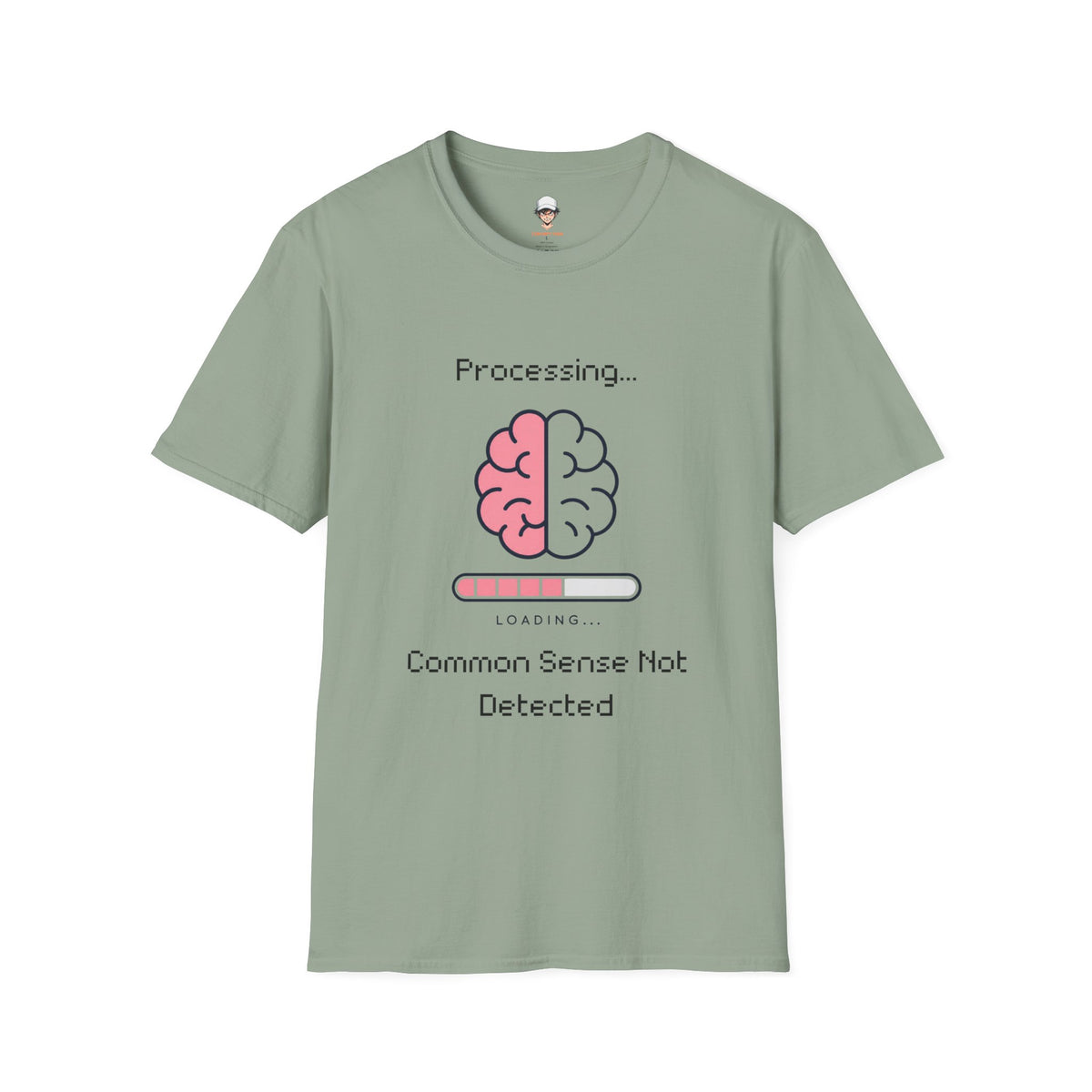 Common Sense Not Detected T-Shirt — Funny Tech Tee