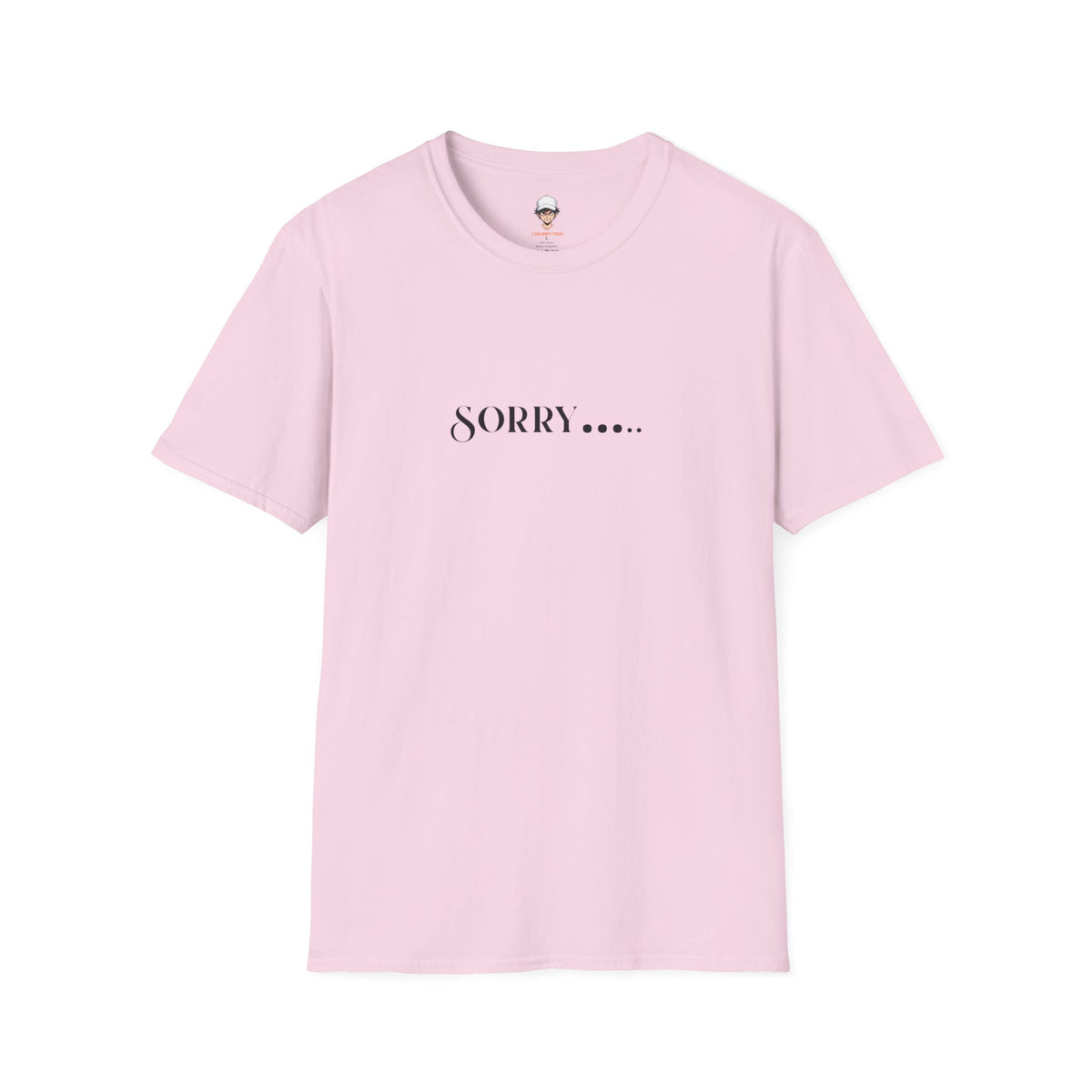 Sorry.... T-Shirt — Minimalist Apology Graphic Tee