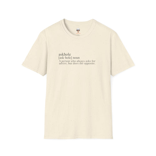 Askhole Definition T-Shirt — Funny Dictionary Graphic Tee