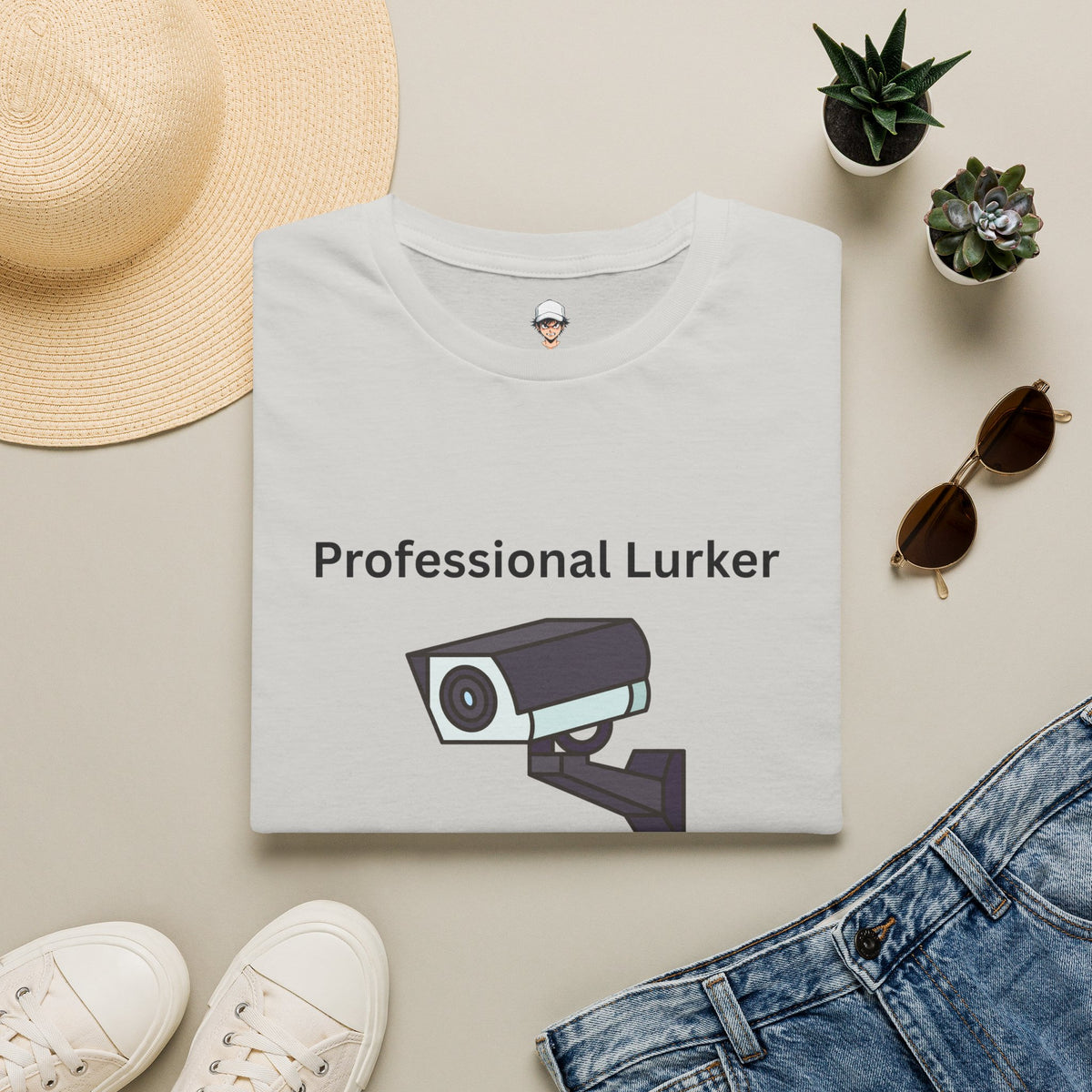 Professional Lurker T-Shirt — Security Camera Tee